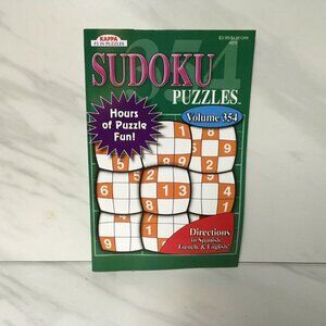 New | Kappa Puzzles Sudoku Book: Volume #354